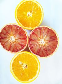 Close-up of orange slices