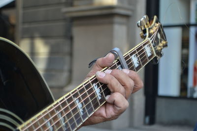 Man playing guitar