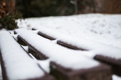 Close-up of snow