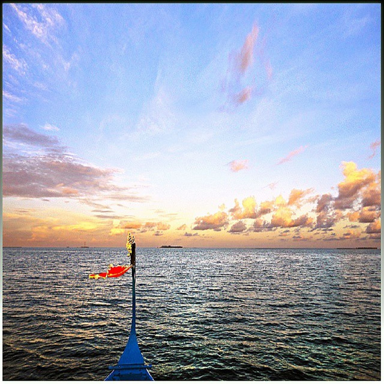 sea, water, horizon over water, sky, nautical vessel, transportation, scenics, boat, tranquility, tranquil scene, sunset, beauty in nature, rippled, waterfront, cloud - sky, nature, sailboat, mode of transport, cloud, idyllic