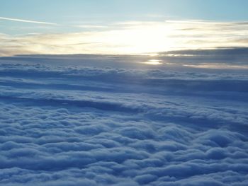 Scenic view of cloudy sky