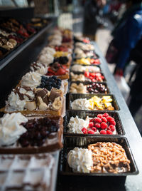 Close-up of sweet food