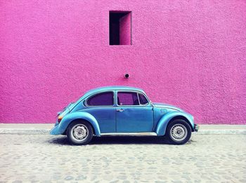 Cars parked in parking lot