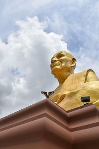 Luang phu thuord buddha stastue. ayutthaya province.