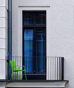 Chair in balcony