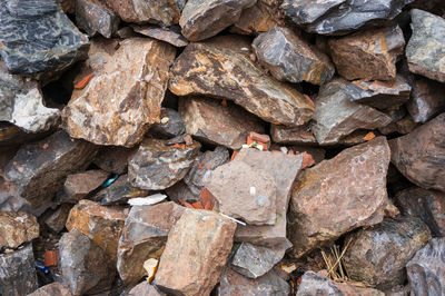 Full frame shot of rocks