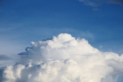 Low angle view of clouds in sky