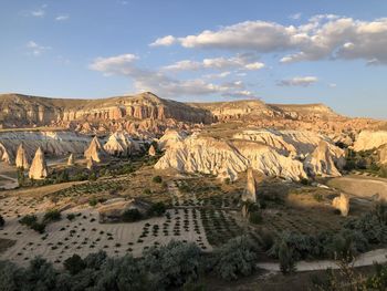 Panoramic view of landscape against sky
