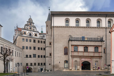 Unteres tor gate in neuburg an der donau, germany