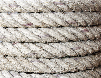Full frame shot of rope
