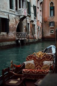 Boats in canal