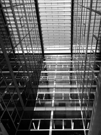 Low angle view of glass building