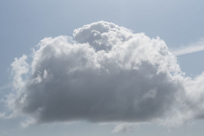 Low angle view of clouds in sky