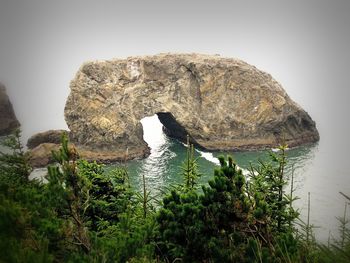 Rocks on coast