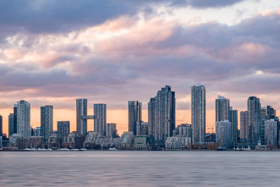 Toronto, canada - photograph - cityplace at sunset