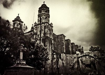 Low angle view of church