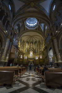 Montserrat monastery abbey near barcelona