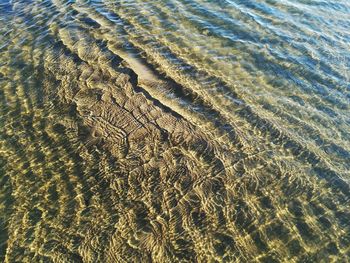 Full frame shot of rippled water