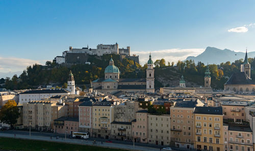 Buildings in city