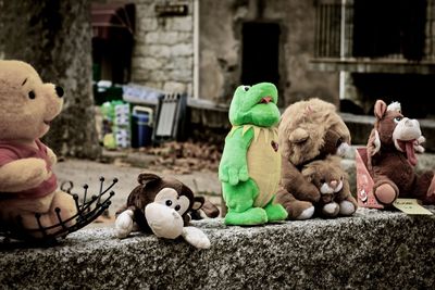 Close-up of stuffed toy