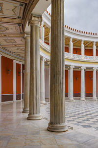 Interior of historic building