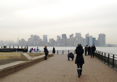 City skyline against sky