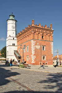 Built structure against clear sky