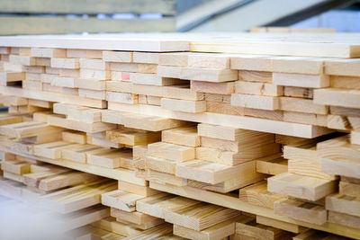 Close-up of firewood