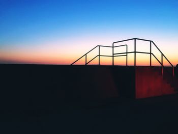 Built structure against clear sky