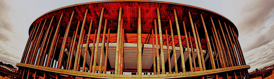 Low angle view of built structure