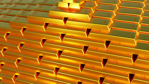 Full frame shot of yellow pattern