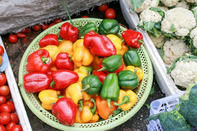 Colorful sweet pepper