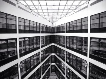 Low angle view of modern building