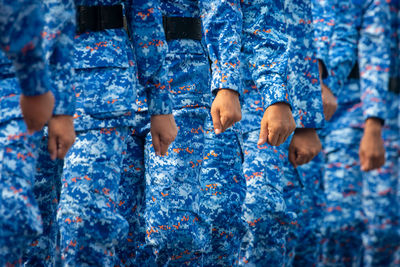 Military parade during national day.