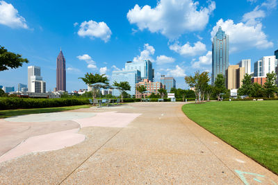Buildings at downtown atlanta from public park, georgia, united states