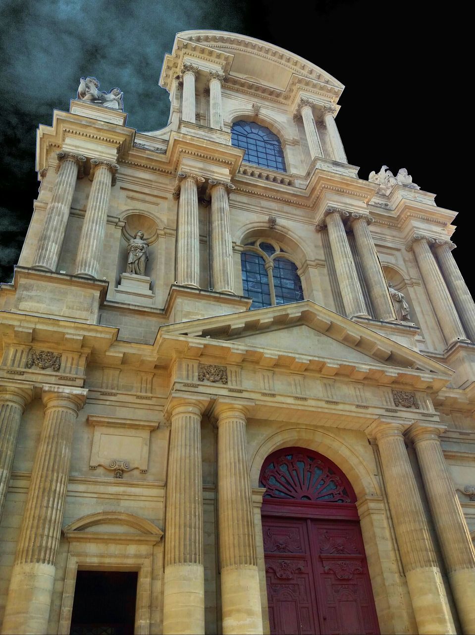 LOW ANGLE VIEW OF CHURCH