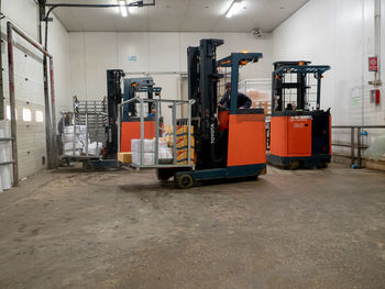 View of machine in industry