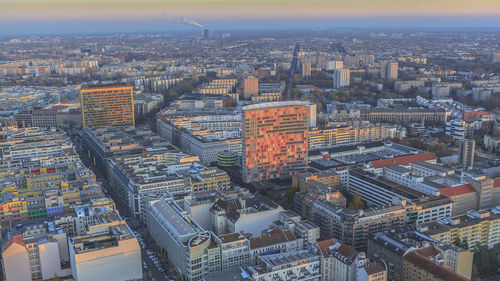 Aerial view of cityscape