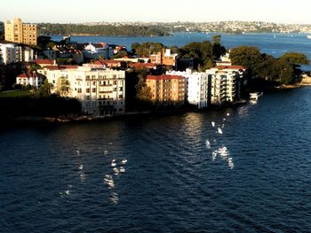 River with buildings in background
