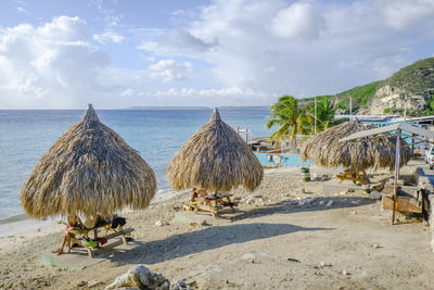 Beach caribbean island curacao