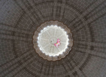High angle view of dome