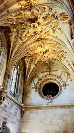 Low angle view of staircase