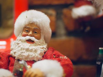 Close-up of christmas decoration