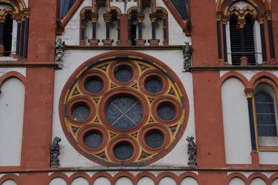 Low angle view of ornate building