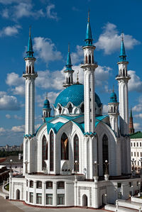 View of cathedral against cloudy sky