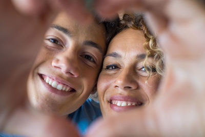Portrait of a smiling couple