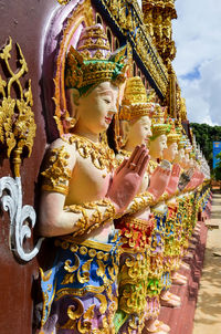 Close-up of traditional clothing