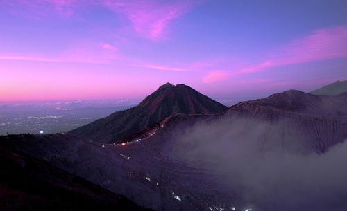 Morning vibes ijen crater