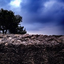 Low angle view of cloudy sky