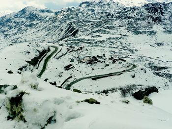 Close-up of snow